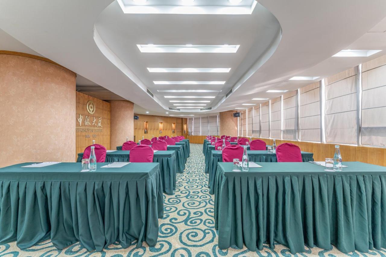 Baoding Zhong Yin Hotel Exterior foto