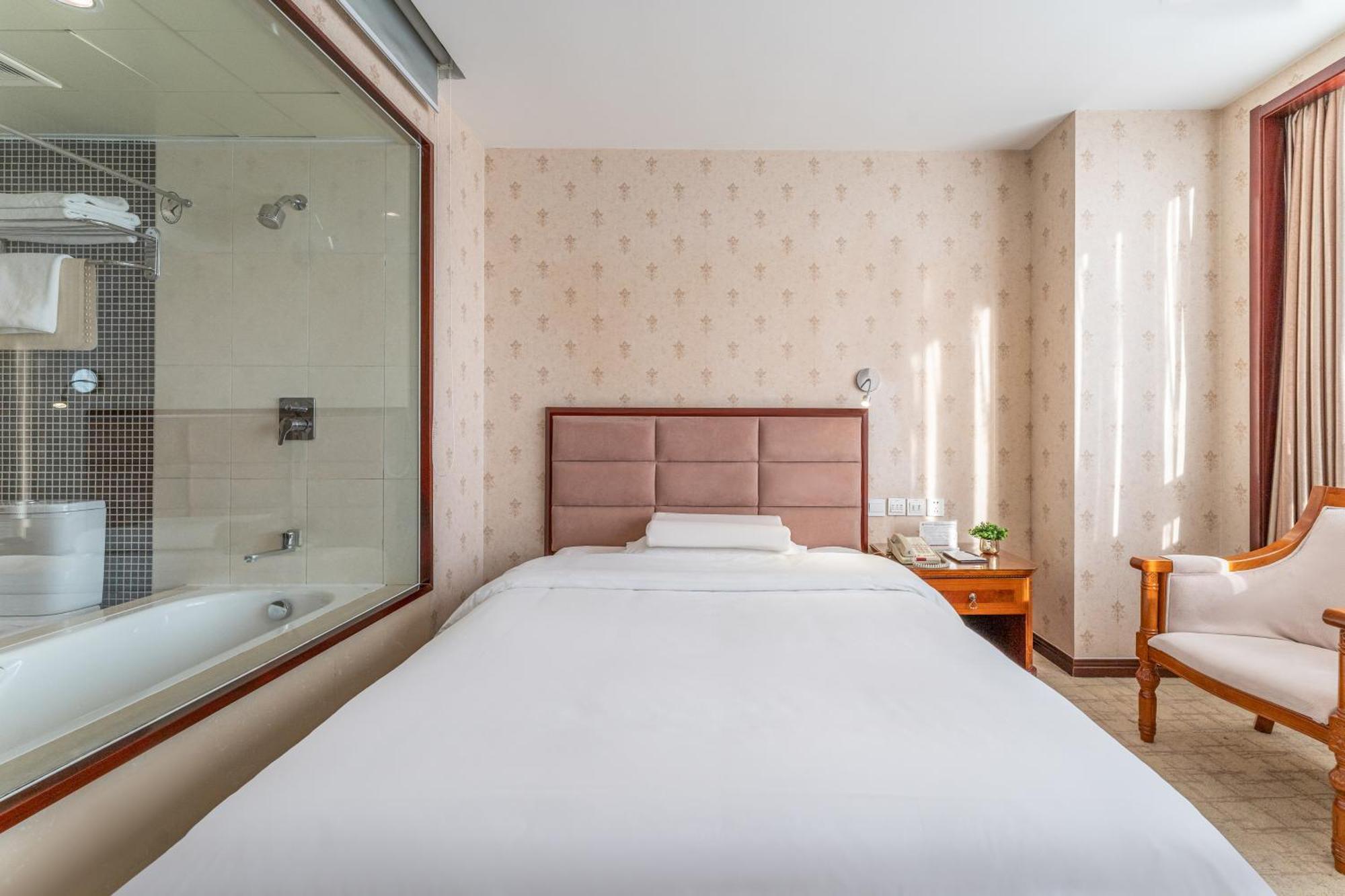 Baoding Zhong Yin Hotel Exterior foto